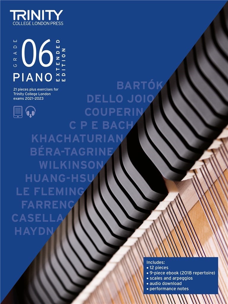 Piano Exam Pieces & Exercises 2021-2023: Grade 6